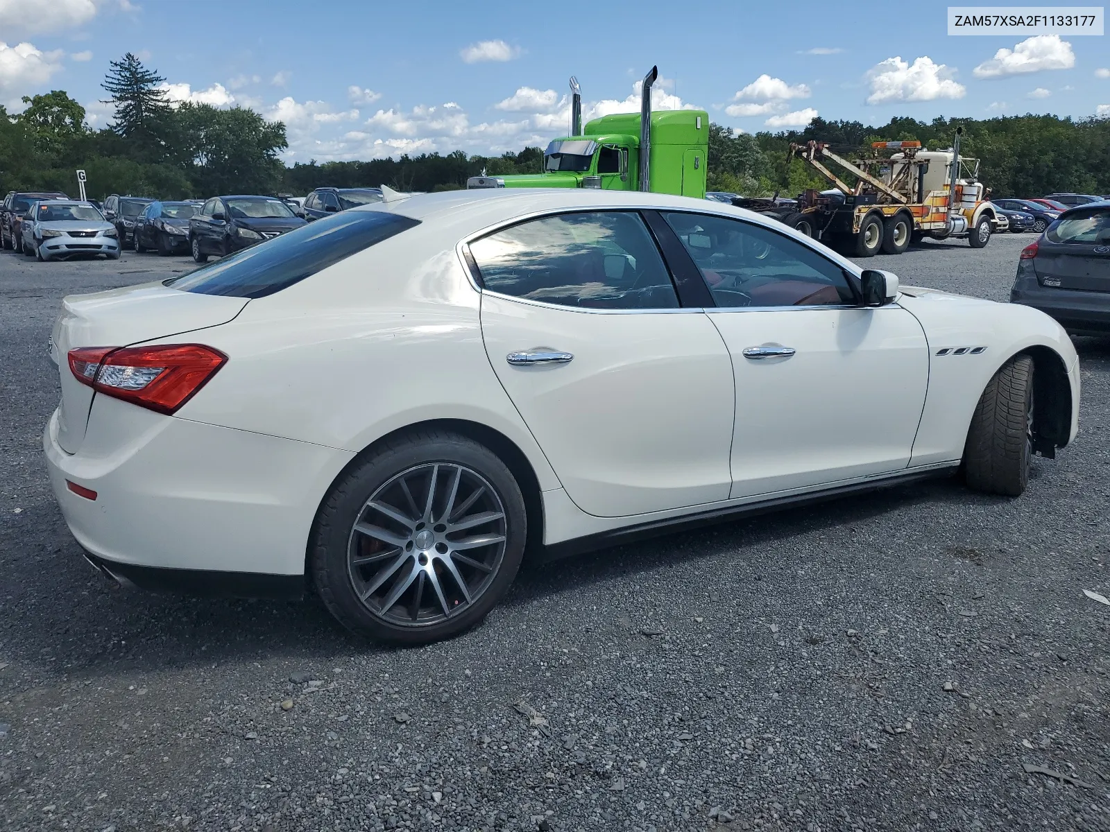 ZAM57XSA2F1133177 2015 Maserati Ghibli