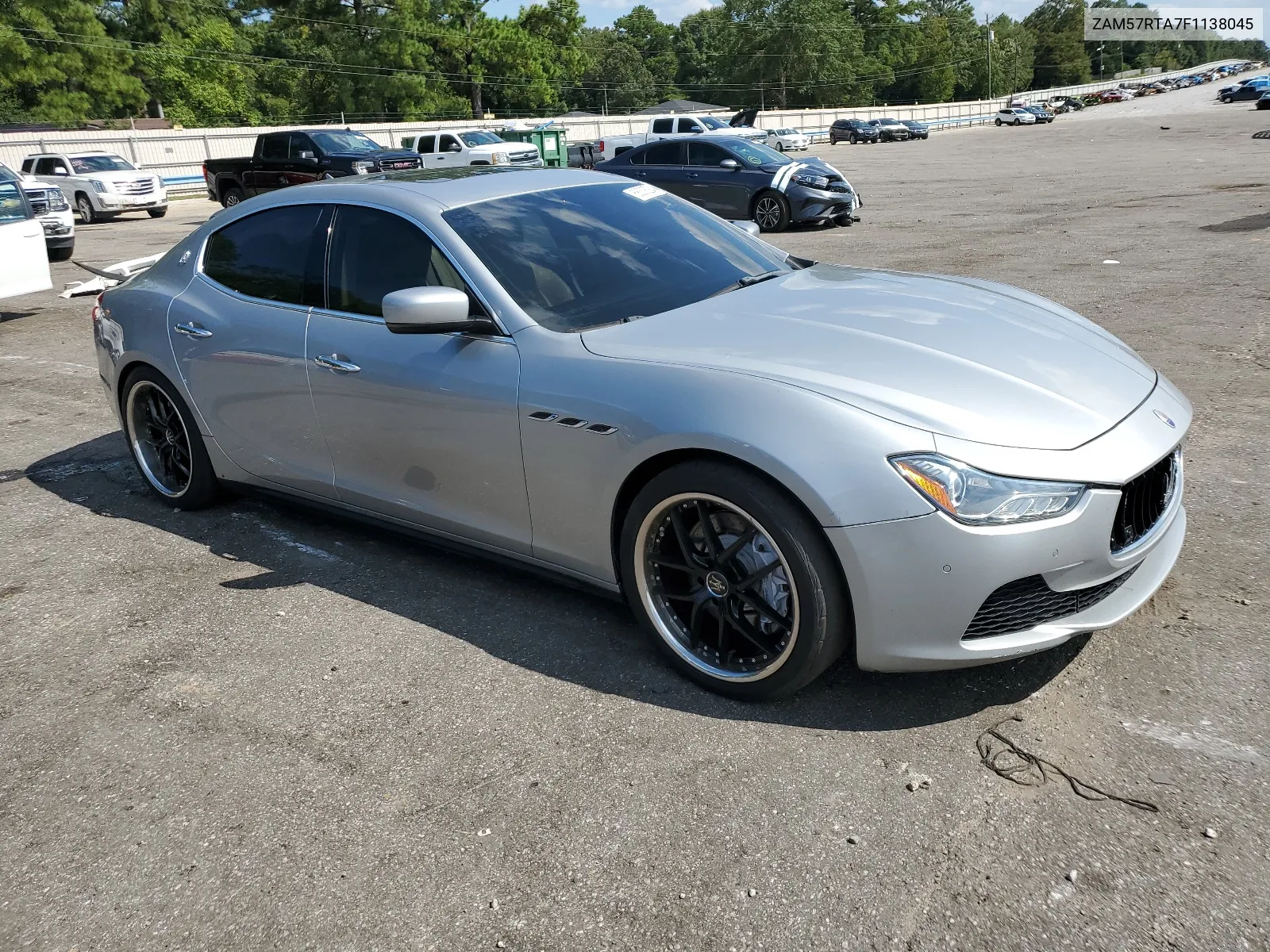 2015 Maserati Ghibli S VIN: ZAM57RTA7F1138045 Lot: 68306264