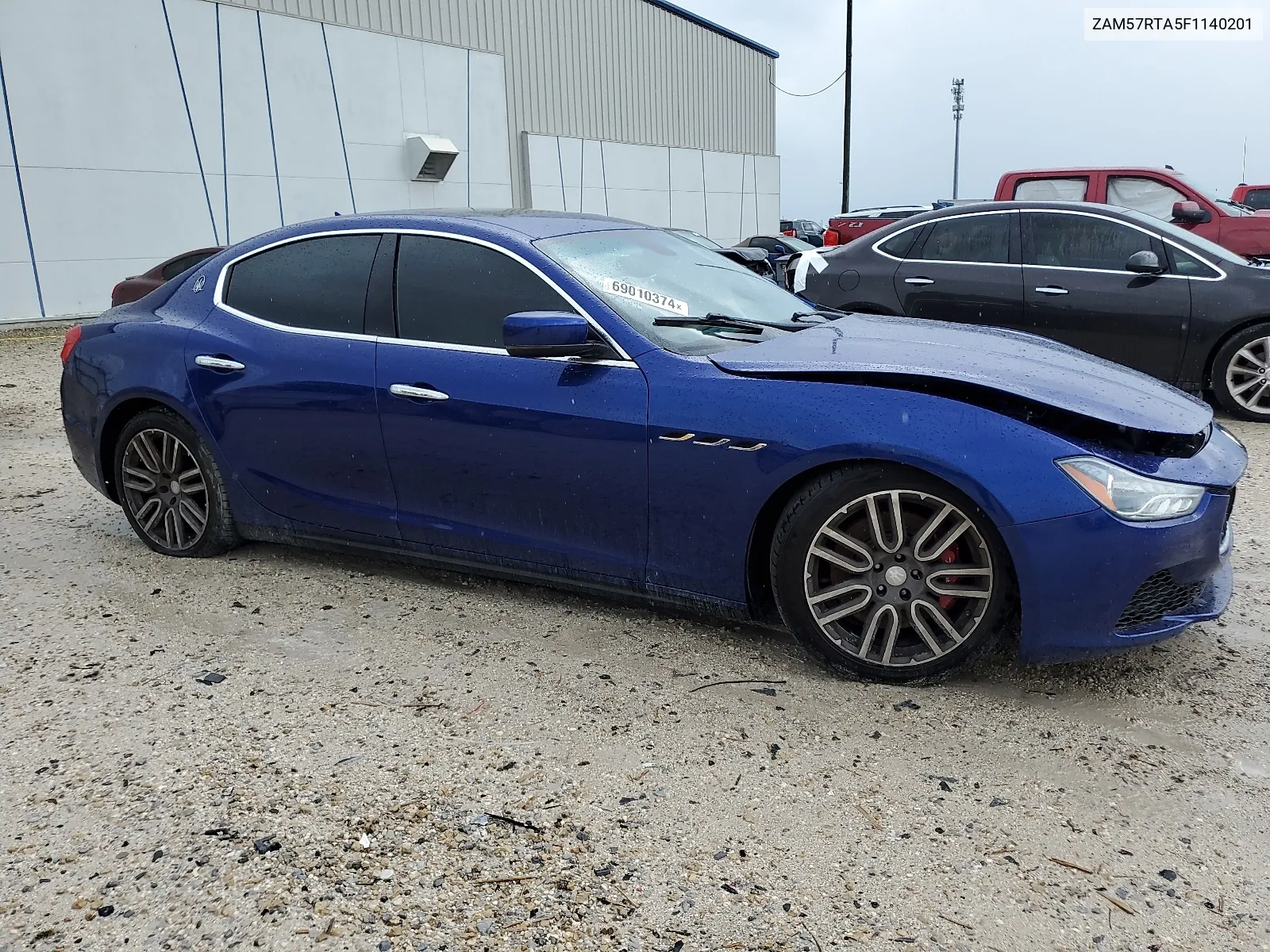 2015 Maserati Ghibli S VIN: ZAM57RTA5F1140201 Lot: 69010374