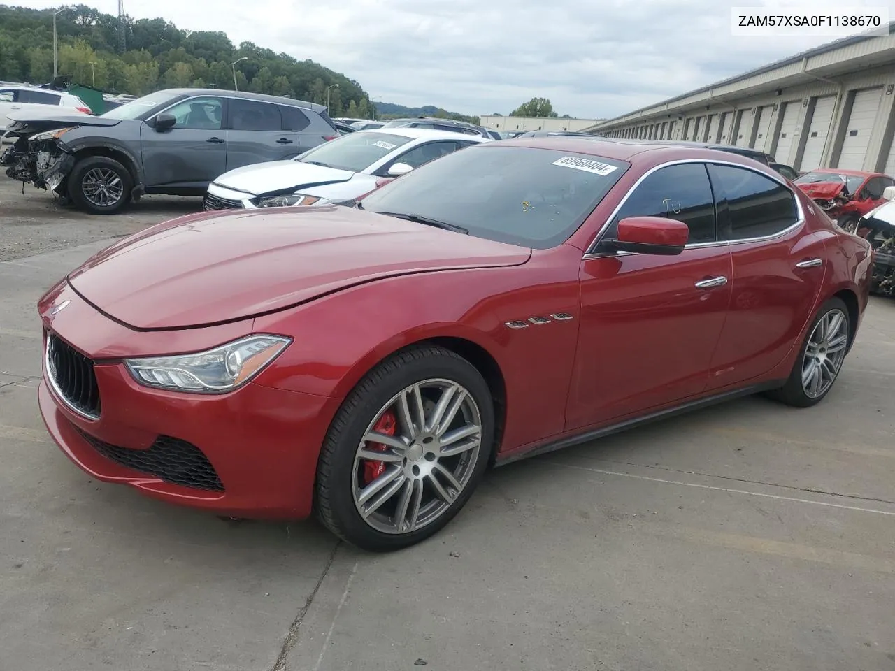 2015 Maserati Ghibli VIN: ZAM57XSA0F1138670 Lot: 69960404