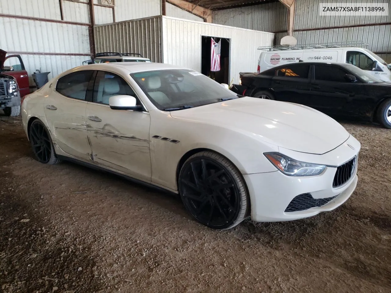 2015 Maserati Ghibli VIN: ZAM57XSA8F1138996 Lot: 71488714