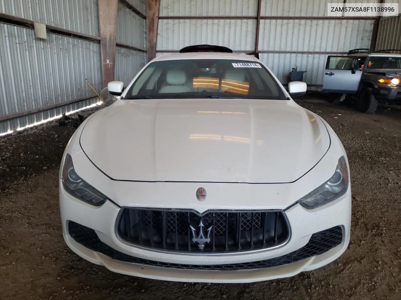 2015 Maserati Ghibli VIN: ZAM57XSA8F1138996 Lot: 71488714