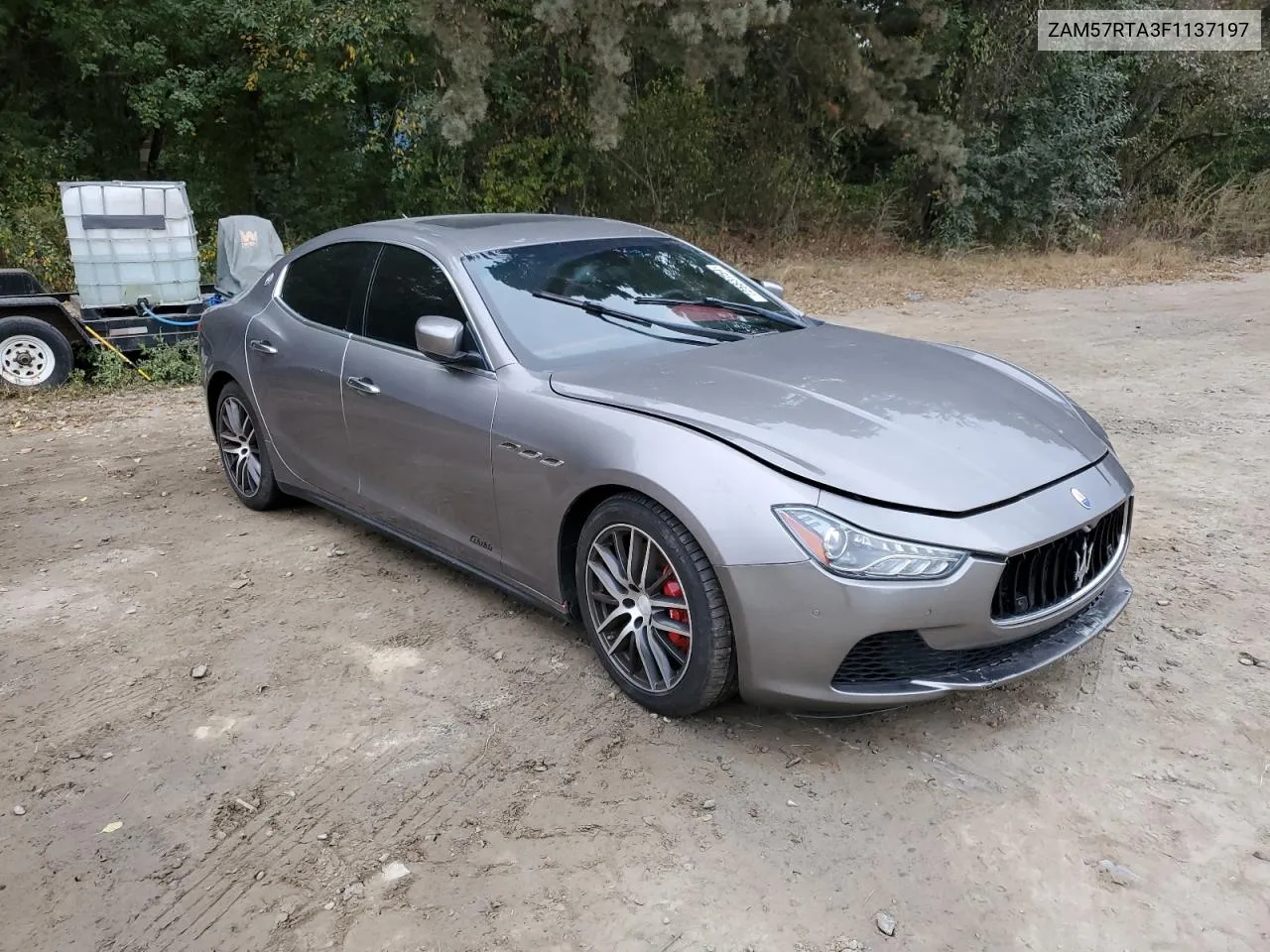 2015 Maserati Ghibli S VIN: ZAM57RTA3F1137197 Lot: 72583754