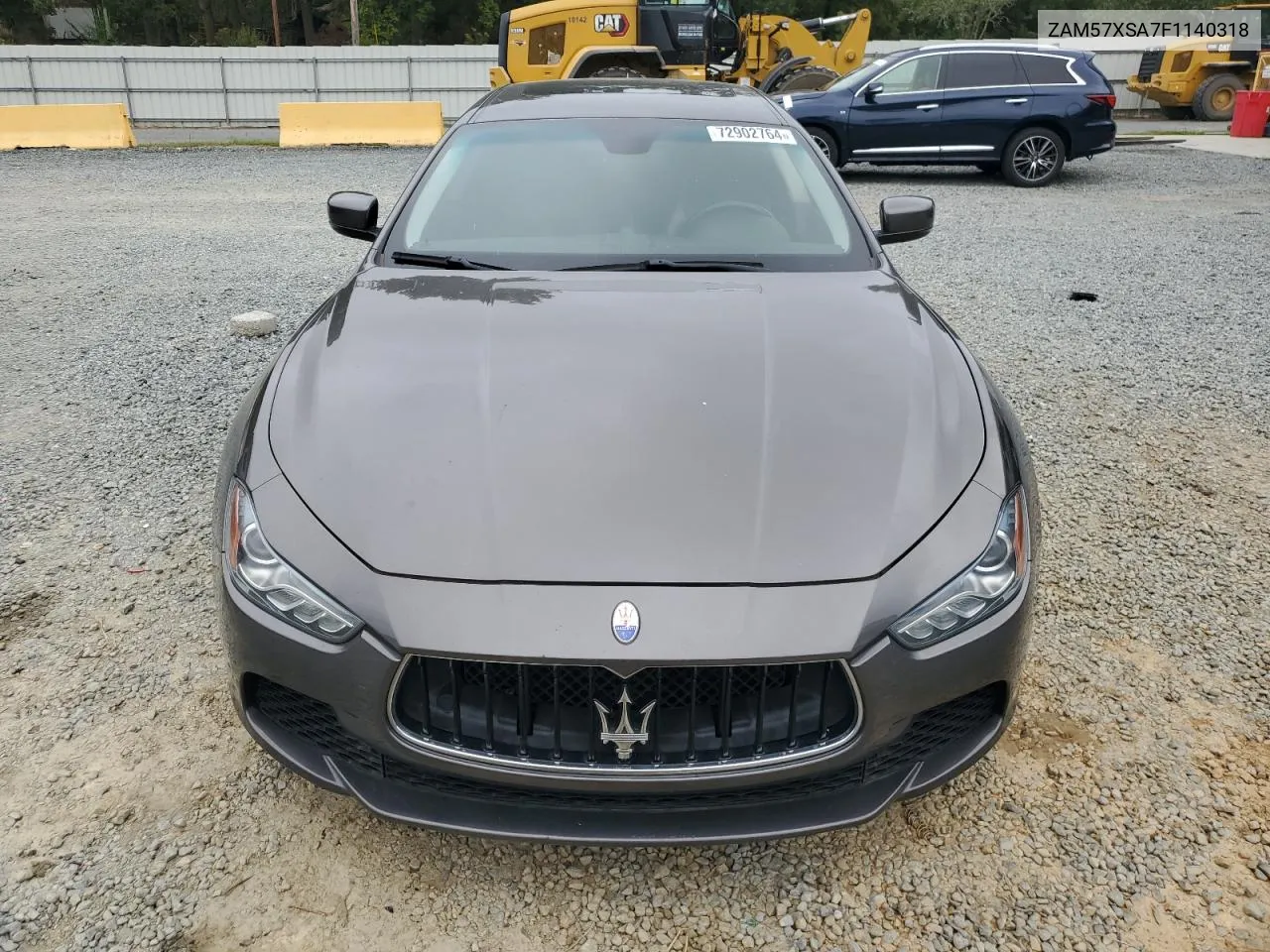 2015 Maserati Ghibli VIN: ZAM57XSA7F1140318 Lot: 72902764