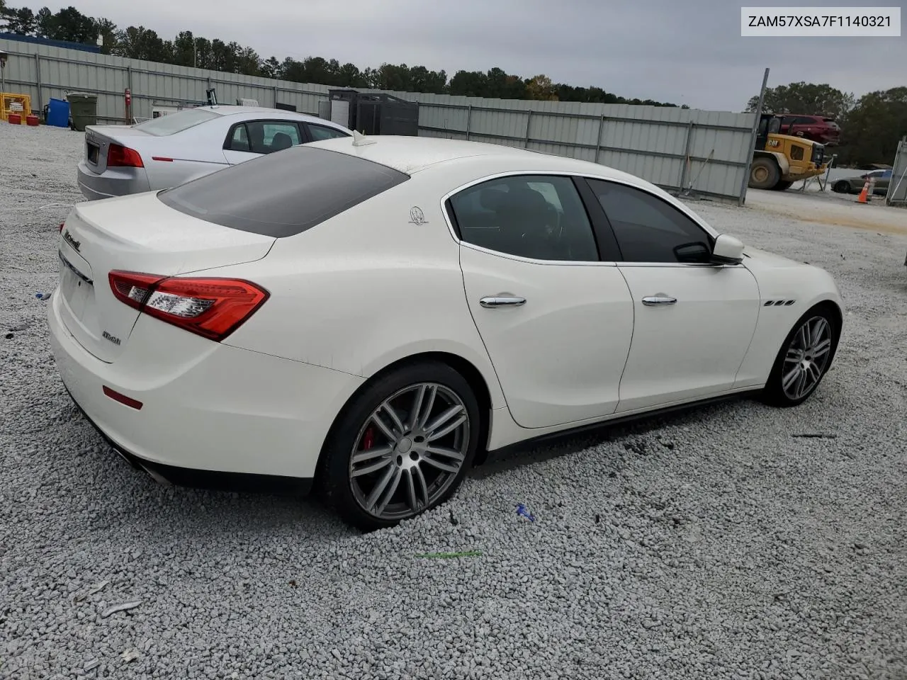 2015 Maserati Ghibli VIN: ZAM57XSA7F1140321 Lot: 77446034