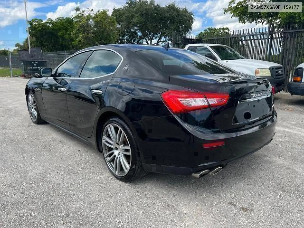 2015 Maserati Ghibli VIN: ZAM57XSA0F1159177 Lot: 79199524