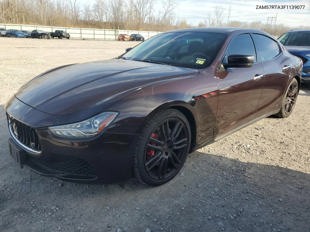 2015 Maserati Ghibli S VIN: ZAM57RTA3F1139077 Lot: 79210644