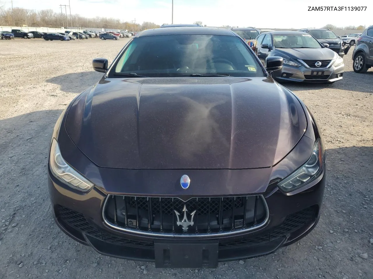 2015 Maserati Ghibli S VIN: ZAM57RTA3F1139077 Lot: 79210644