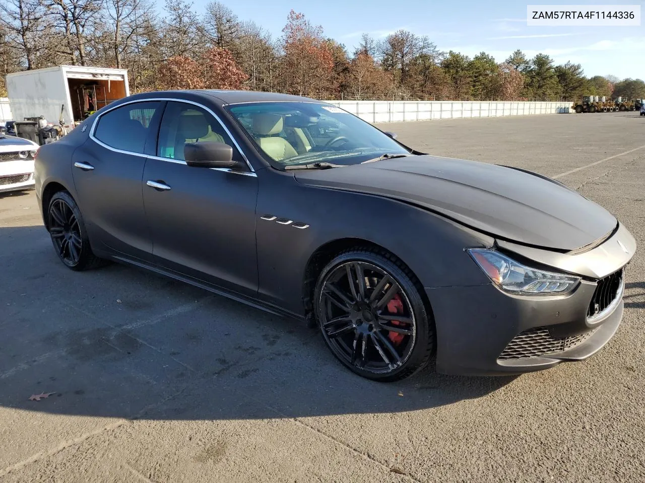 2015 Maserati Ghibli S VIN: ZAM57RTA4F1144336 Lot: 79803604