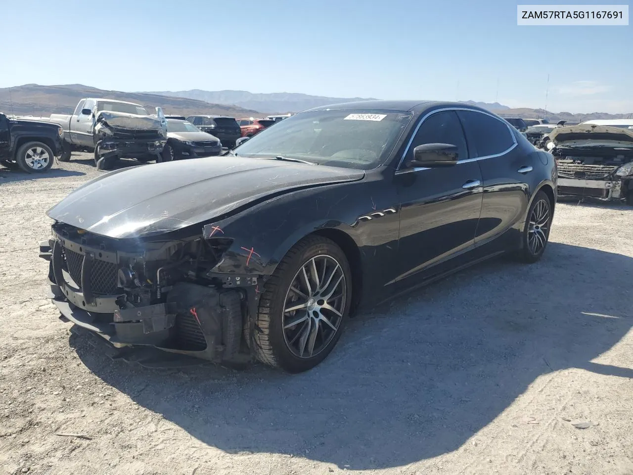 ZAM57RTA5G1167691 2016 Maserati Ghibli S