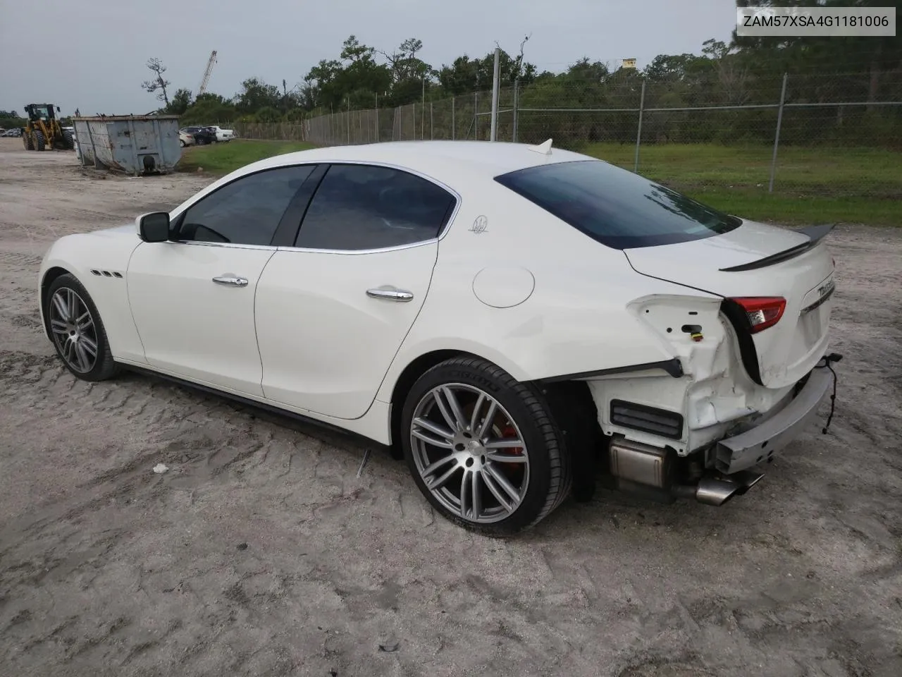 ZAM57XSA4G1181006 2016 Maserati Ghibli