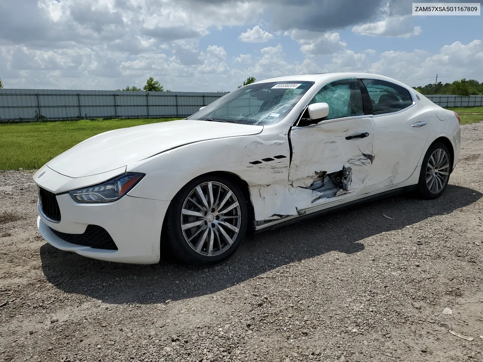 ZAM57XSA5G1167809 2016 Maserati Ghibli