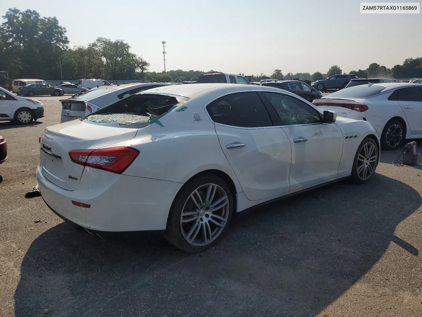 ZAM57RTAXG1165869 2016 Maserati Ghibli S