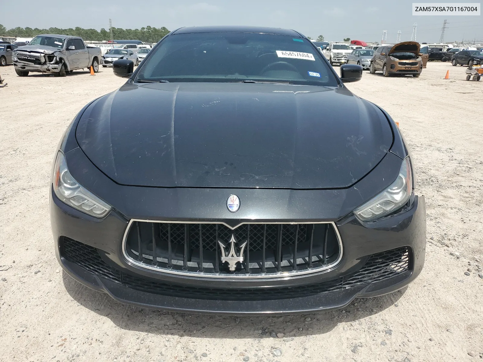 2016 Maserati Ghibli VIN: ZAM57XSA7G1167004 Lot: 65457604