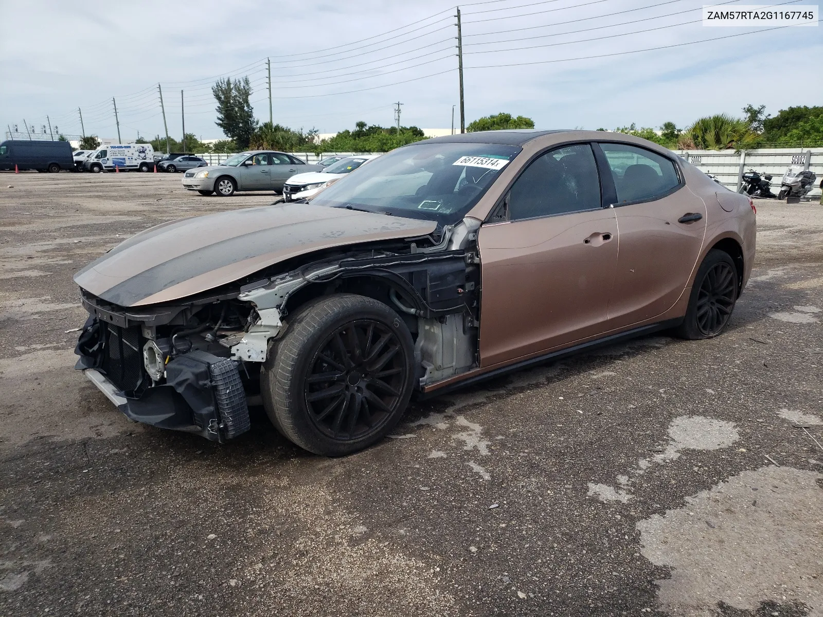 ZAM57RTA2G1167745 2016 Maserati Ghibli S