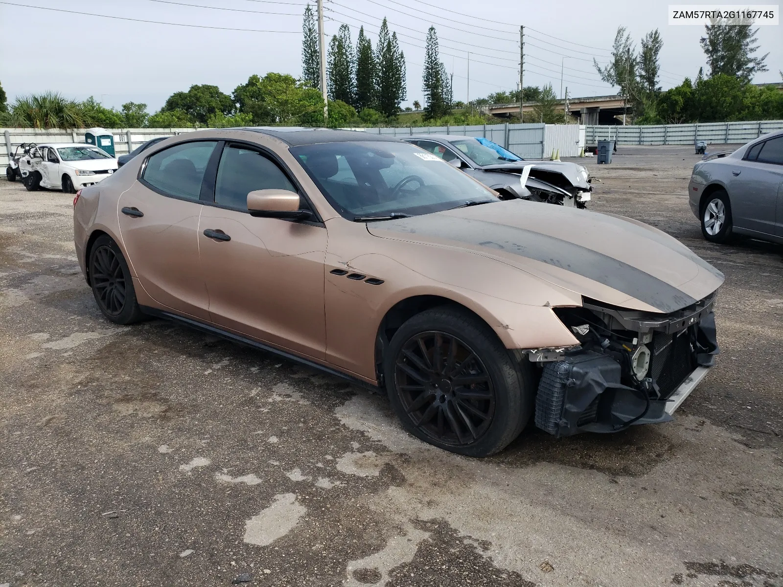 ZAM57RTA2G1167745 2016 Maserati Ghibli S