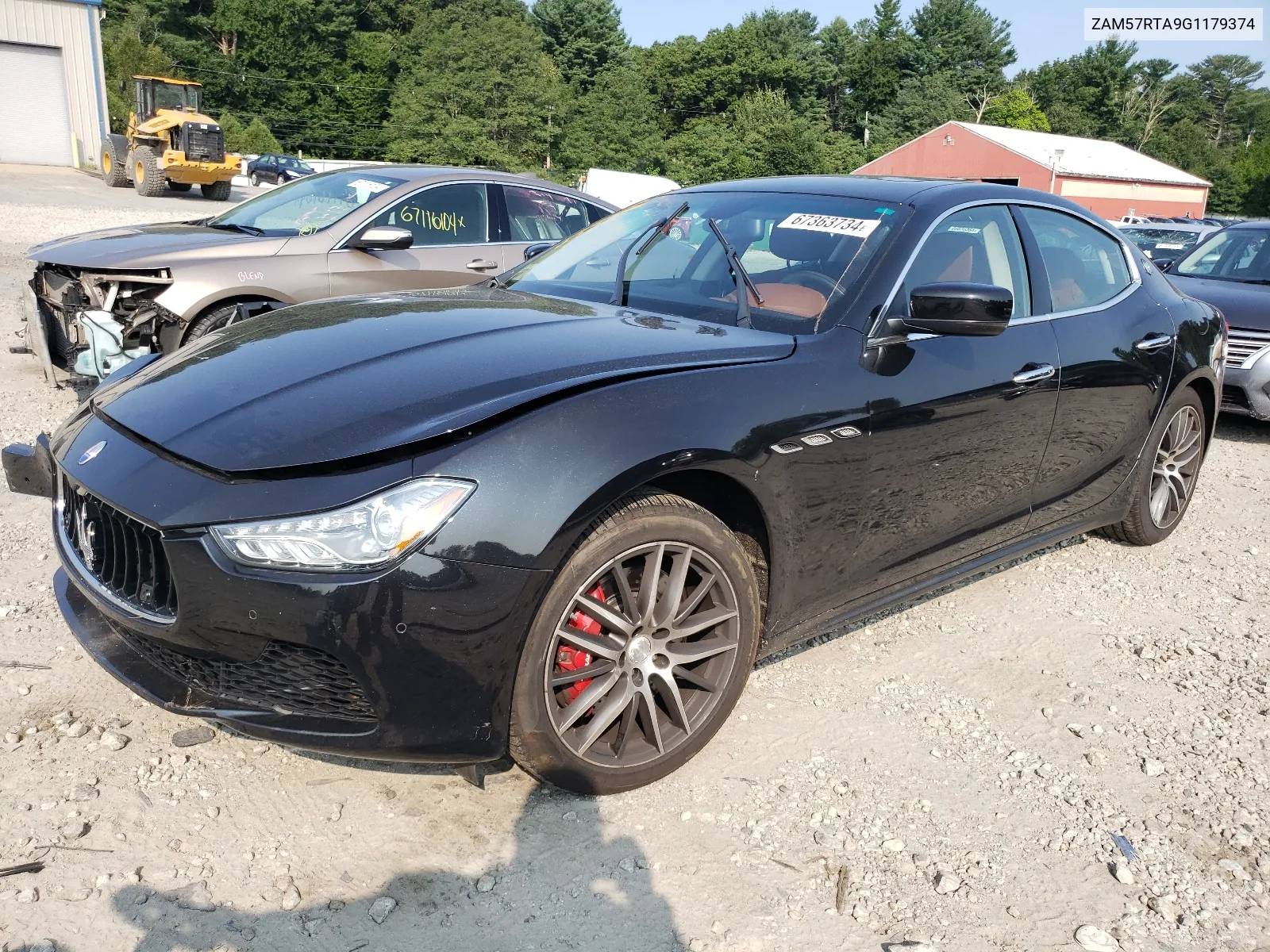 2016 Maserati Ghibli S VIN: ZAM57RTA9G1179374 Lot: 67363734