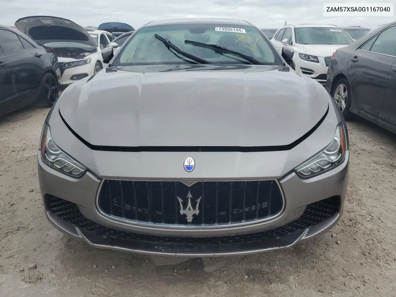 2016 Maserati Ghibli VIN: ZAM57XSA0G1167040 Lot: 79083634