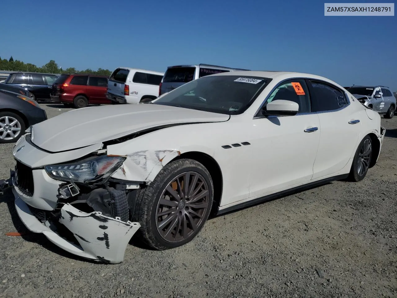 ZAM57XSAXH1248791 2017 Maserati Ghibli