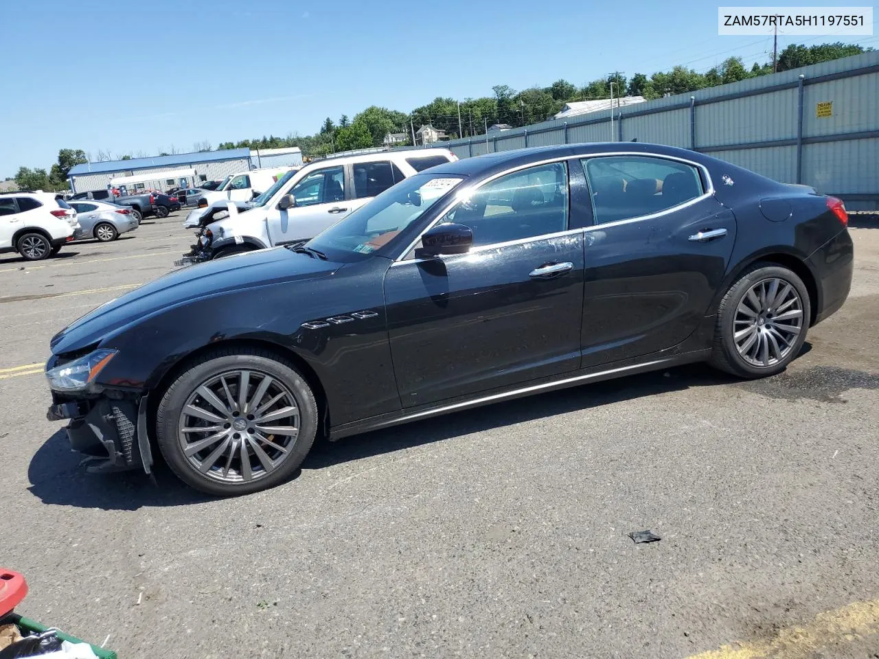 ZAM57RTA5H1197551 2017 Maserati Ghibli S