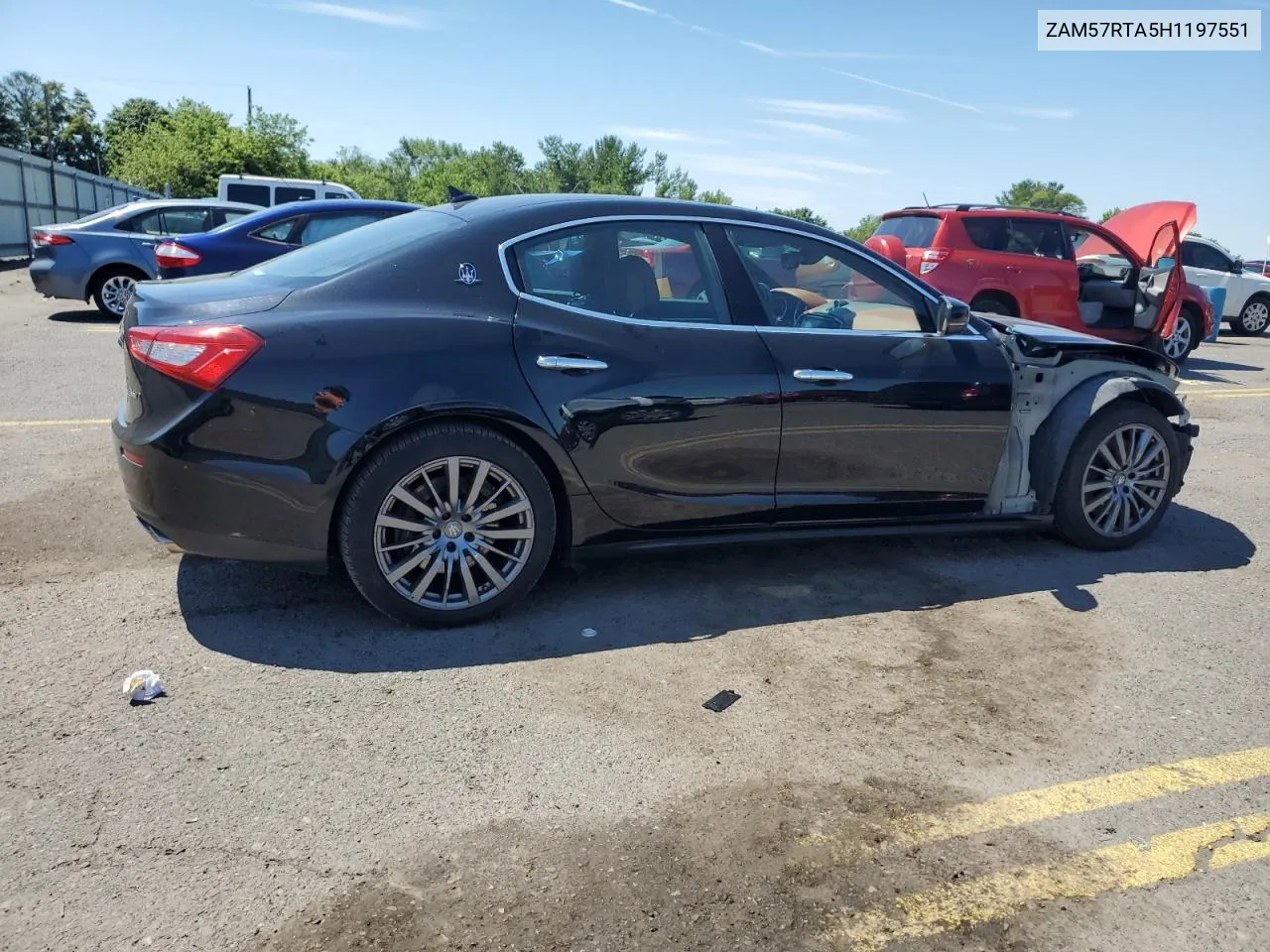 ZAM57RTA5H1197551 2017 Maserati Ghibli S