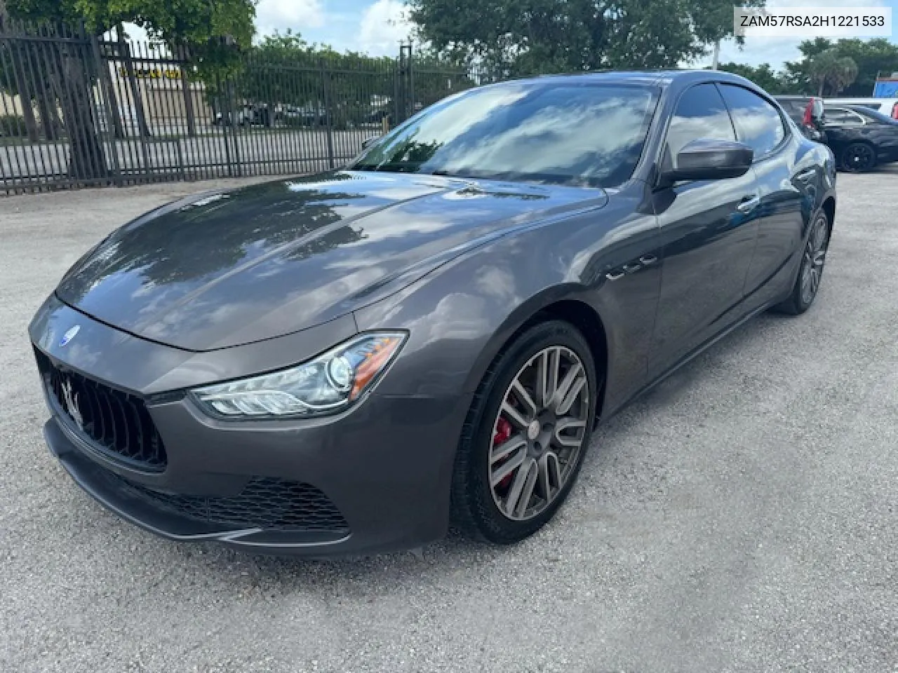 2017 Maserati Ghibli S VIN: ZAM57RSA2H1221533 Lot: 61554484