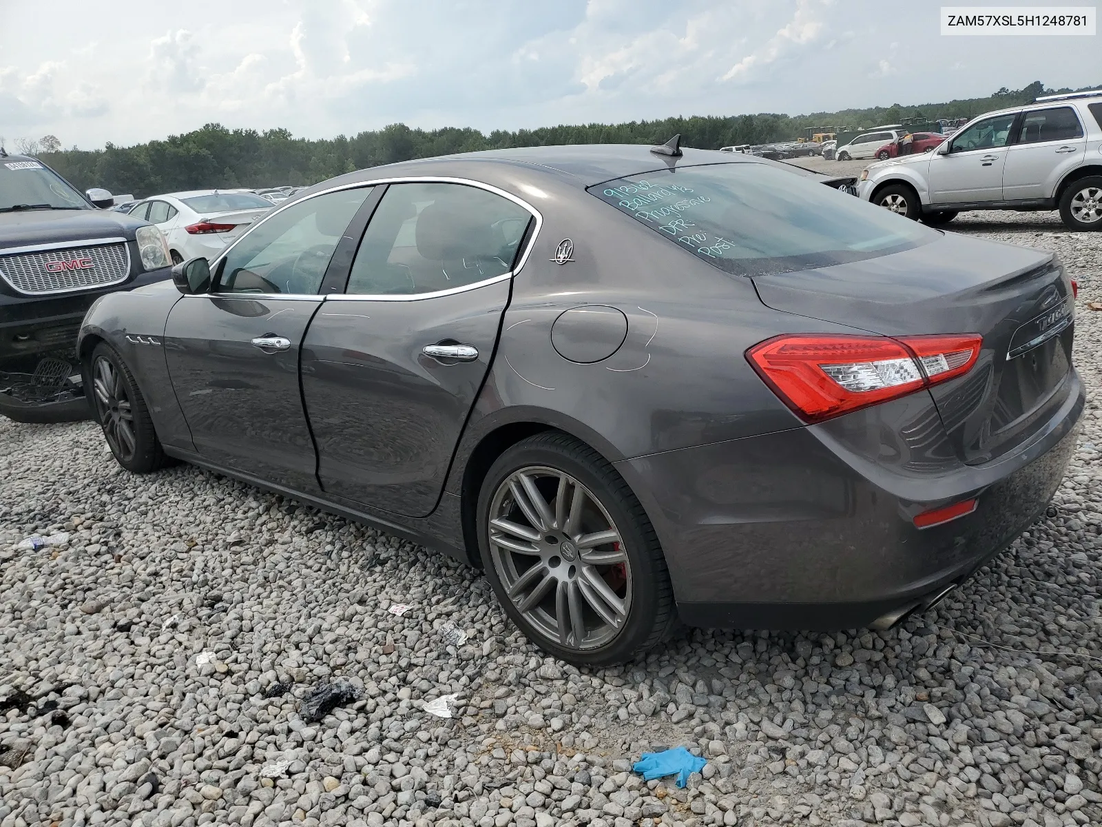 ZAM57XSL5H1248781 2017 Maserati Ghibli Luxury