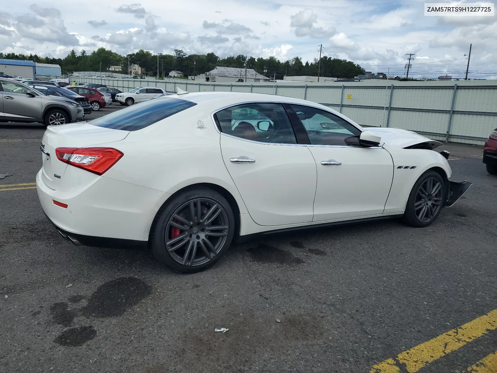 2017 Maserati Ghibli S VIN: ZAM57RTS9H1227725 Lot: 64359824