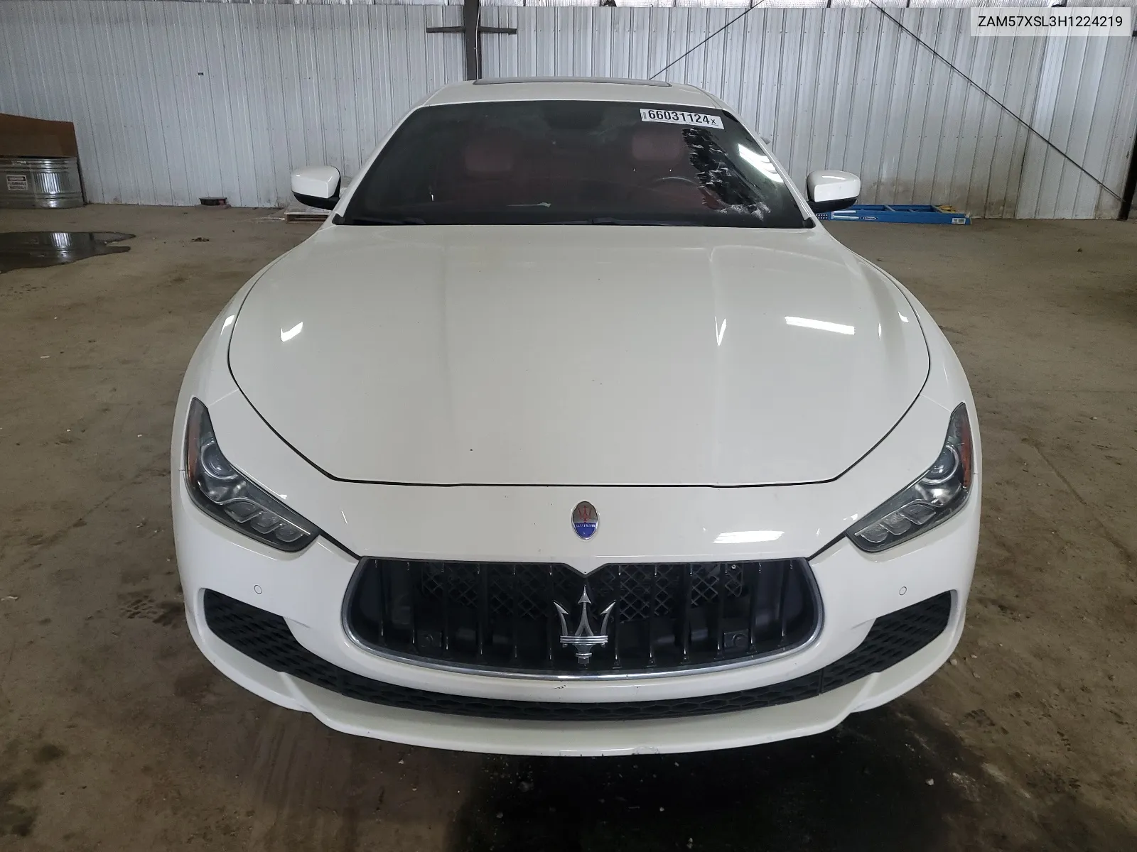 ZAM57XSL3H1224219 2017 Maserati Ghibli Luxury