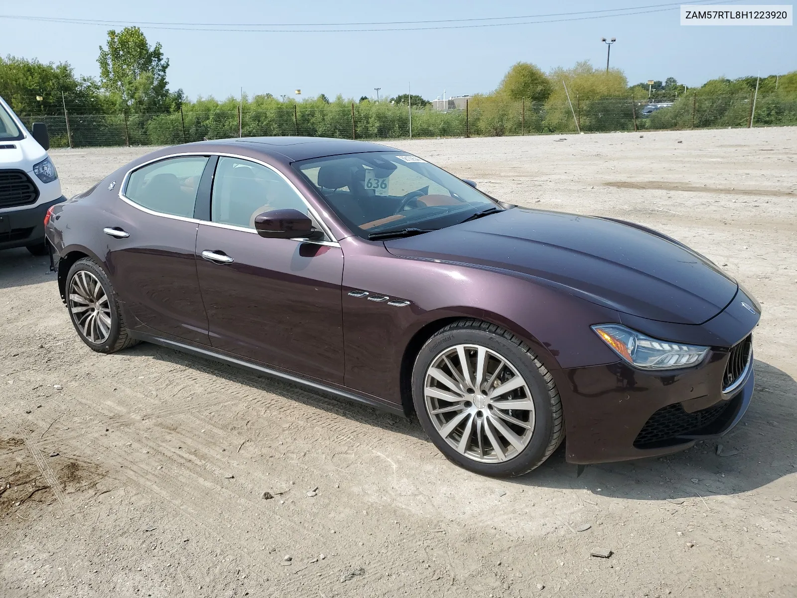 2017 Maserati Ghibli S VIN: ZAM57RTL8H1223920 Lot: 68139544