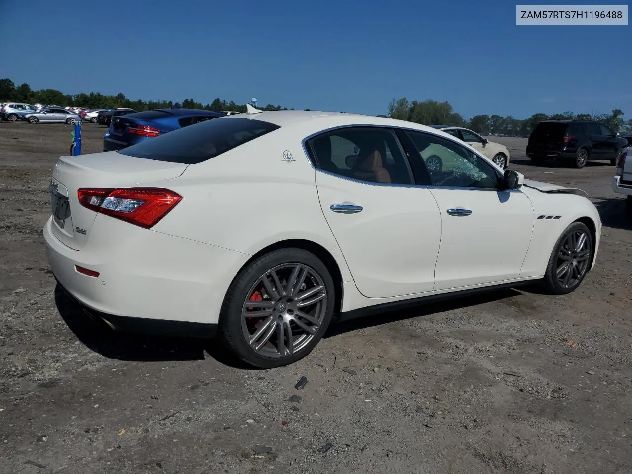 2017 Maserati Ghibli S VIN: ZAM57RTS7H1196488 Lot: 68383174