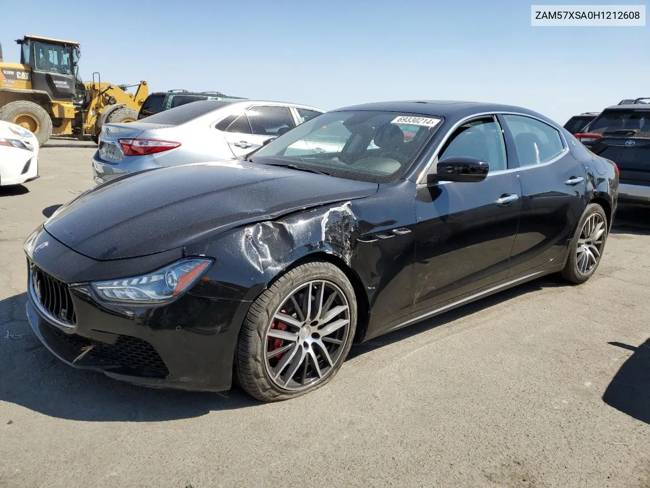 2017 Maserati Ghibli VIN: ZAM57XSA0H1212608 Lot: 69330214