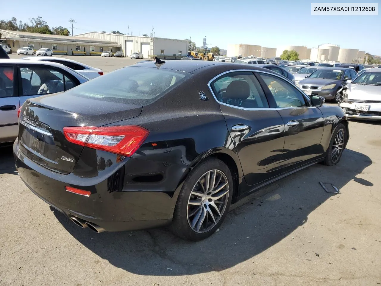 2017 Maserati Ghibli VIN: ZAM57XSA0H1212608 Lot: 69330214