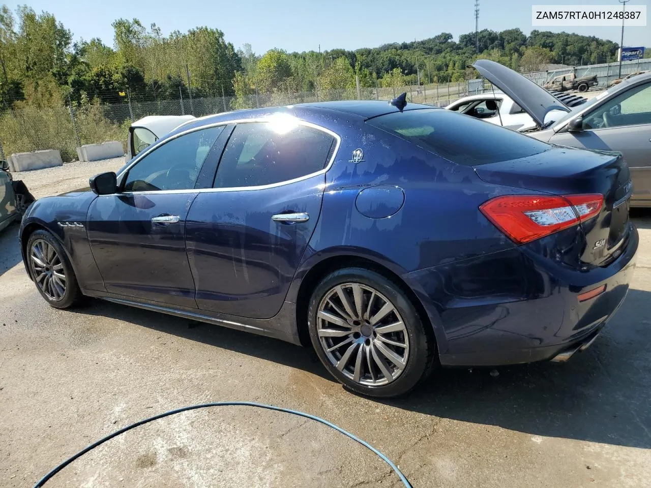 2017 Maserati Ghibli S VIN: ZAM57RTA0H1248387 Lot: 70243134