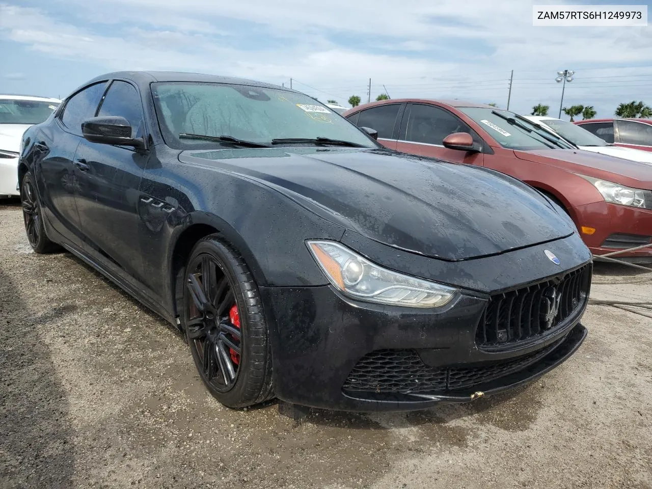 2017 Maserati Ghibli S VIN: ZAM57RTS6H1249973 Lot: 74594504