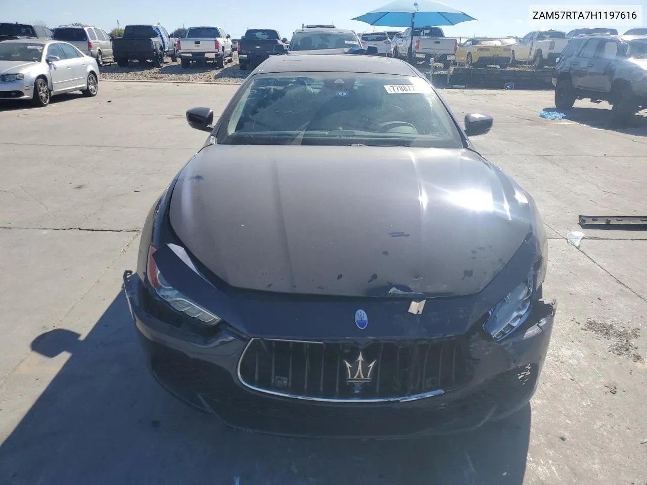 ZAM57RTA7H1197616 2017 Maserati Ghibli S