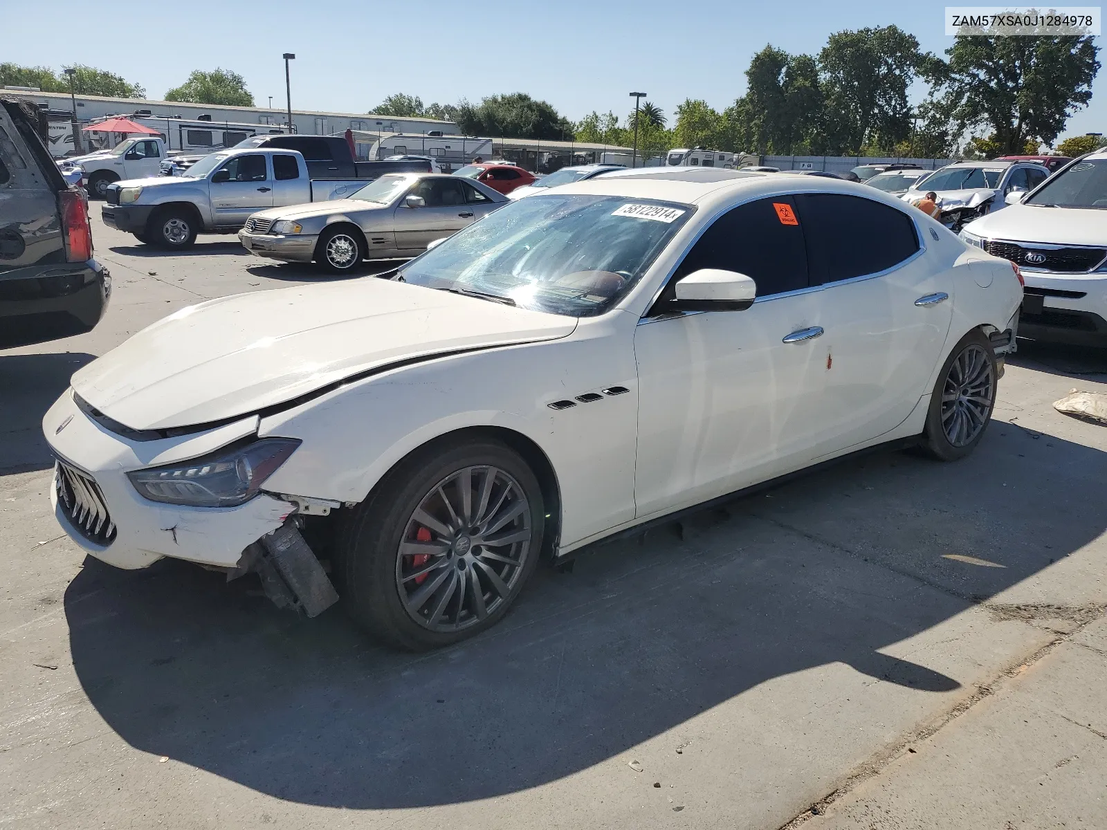 ZAM57XSA0J1284978 2018 Maserati Ghibli