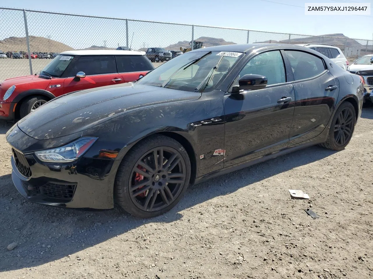 ZAM57YSAXJ1296447 2018 Maserati Ghibli S