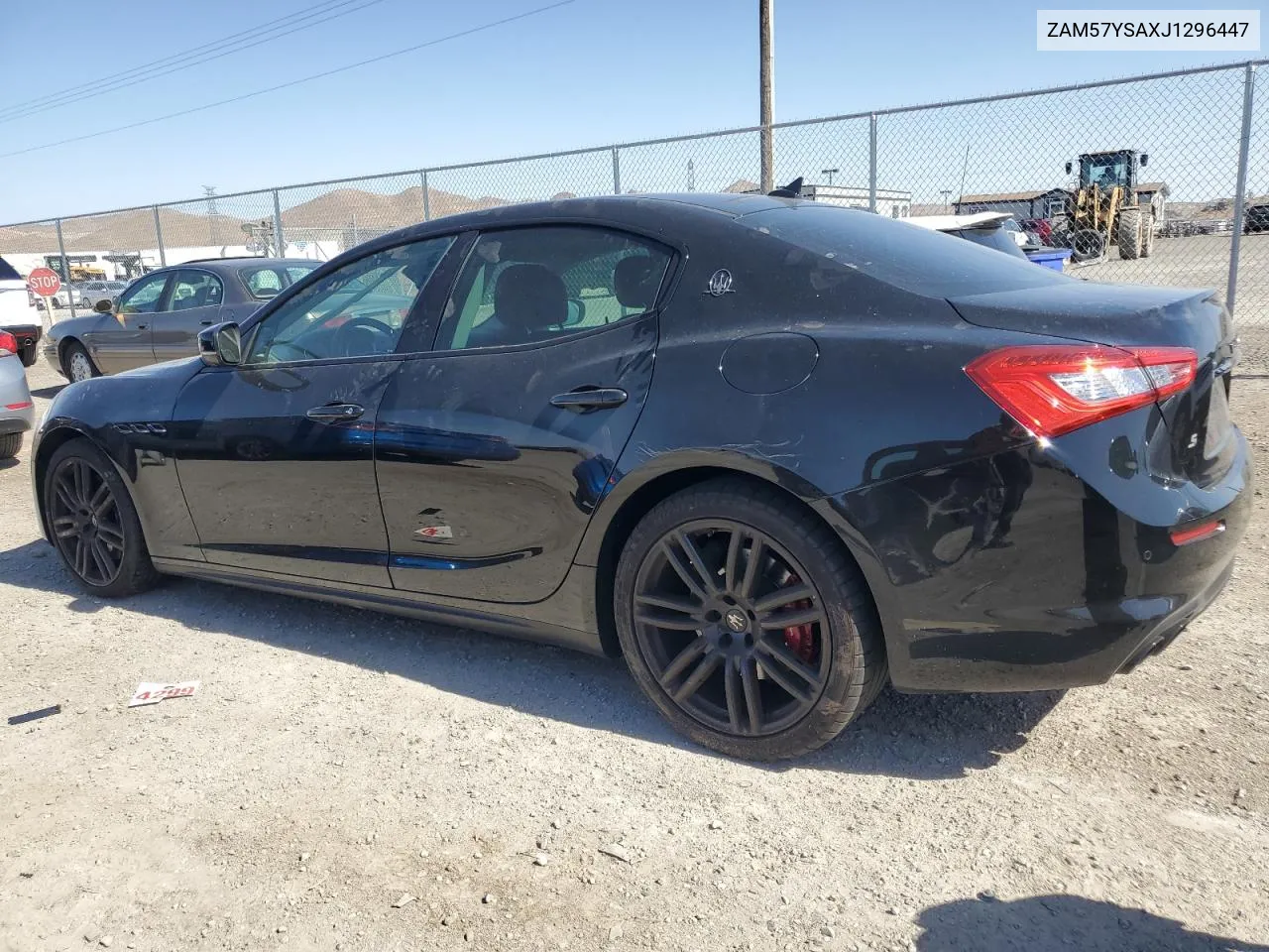 ZAM57YSAXJ1296447 2018 Maserati Ghibli S