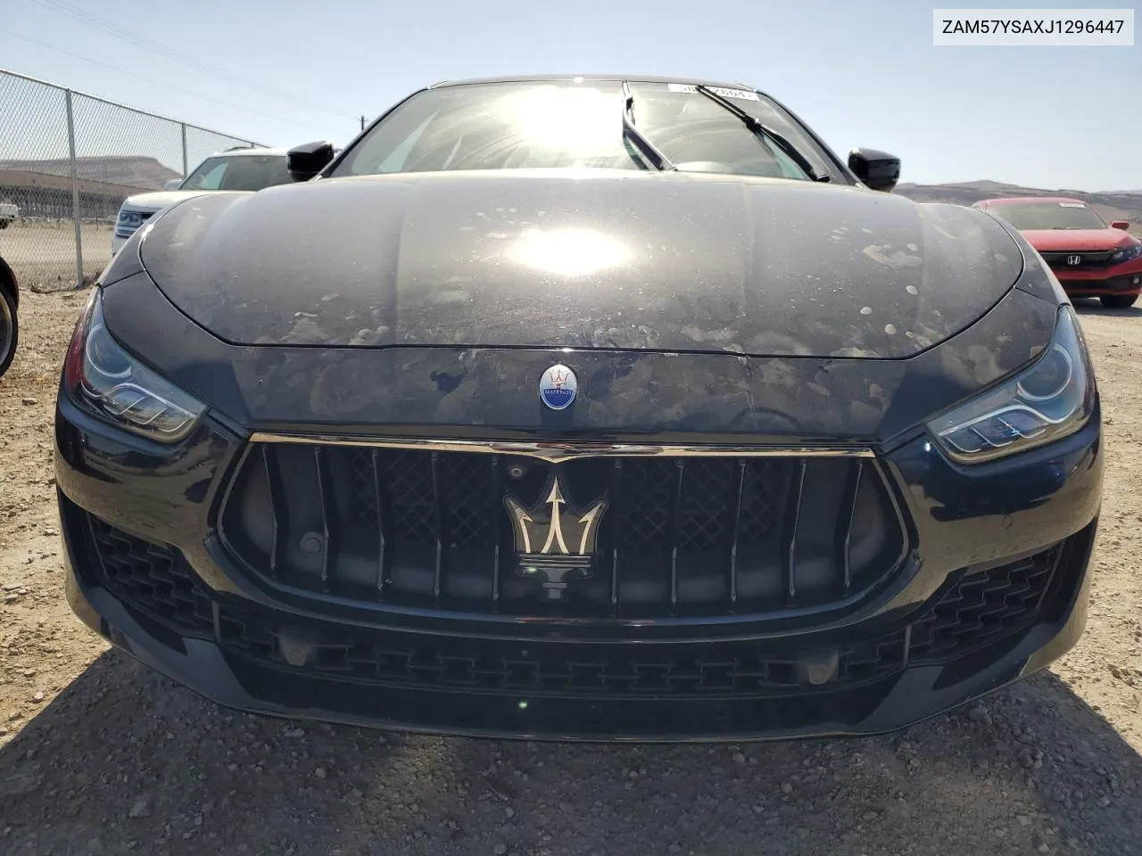 2018 Maserati Ghibli S VIN: ZAM57YSAXJ1296447 Lot: 58772864