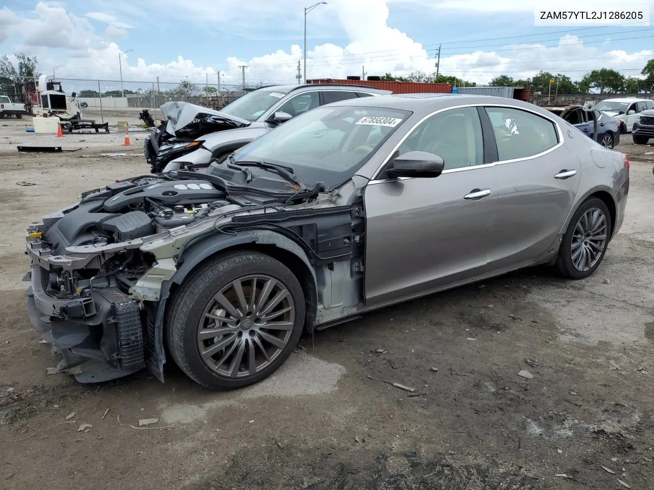 ZAM57YTL2J1286205 2018 Maserati Ghibli S