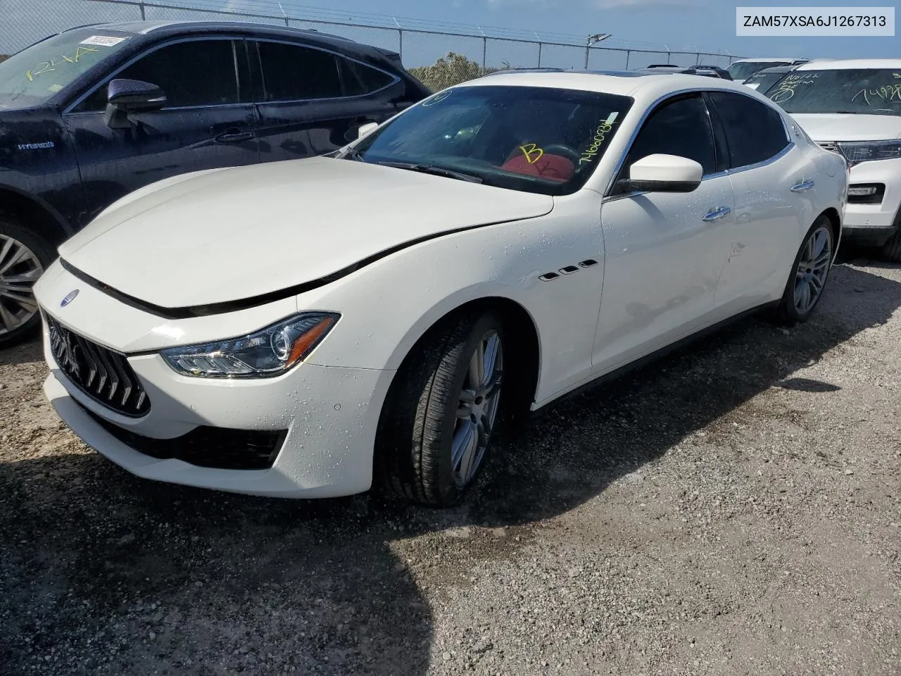 2018 Maserati Ghibli VIN: ZAM57XSA6J1267313 Lot: 74660934