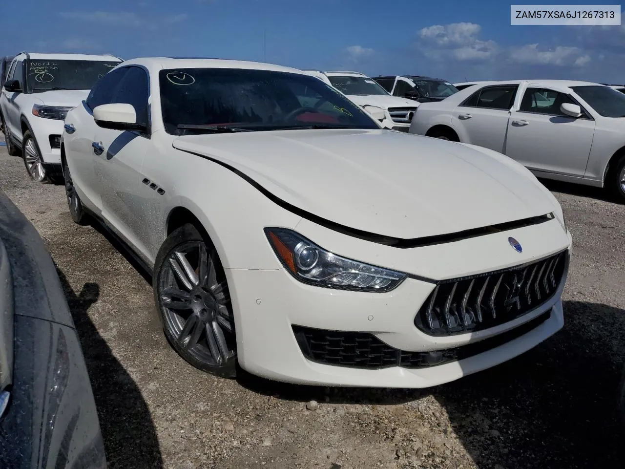 2018 Maserati Ghibli VIN: ZAM57XSA6J1267313 Lot: 74660934