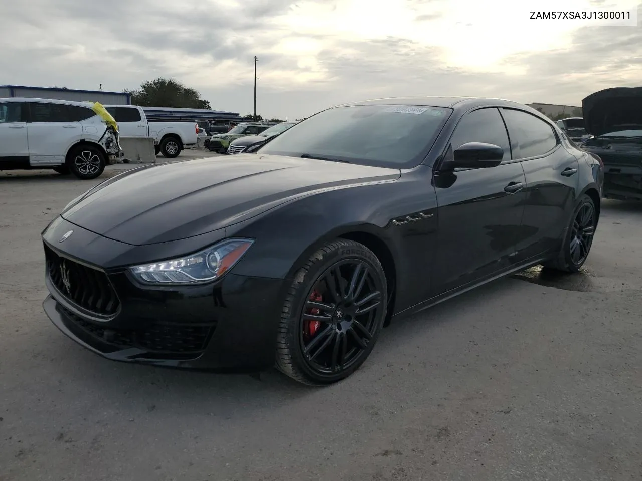 2018 Maserati Ghibli VIN: ZAM57XSA3J1300011 Lot: 79893044