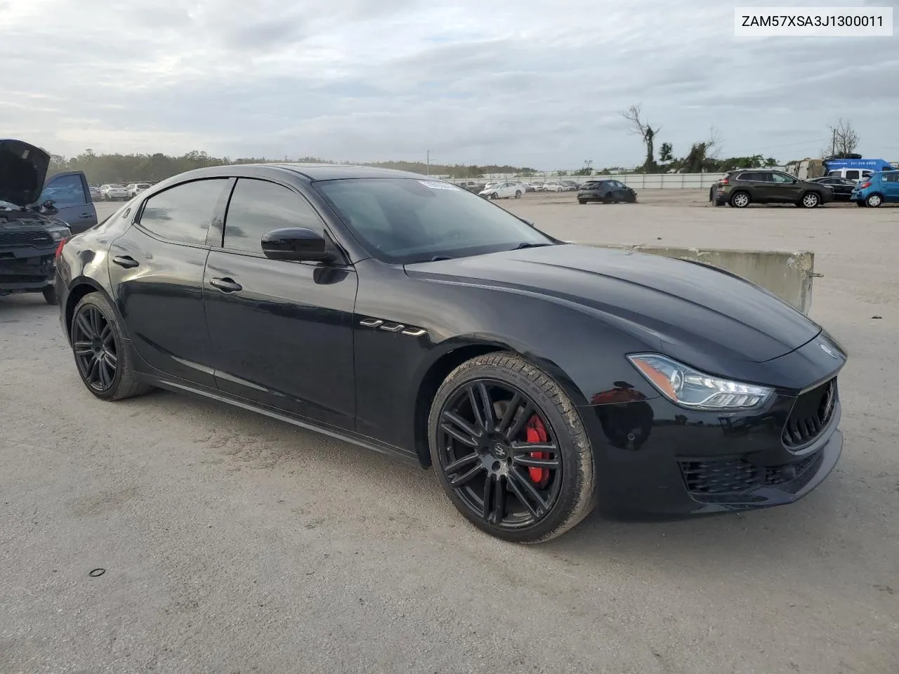 2018 Maserati Ghibli VIN: ZAM57XSA3J1300011 Lot: 79893044