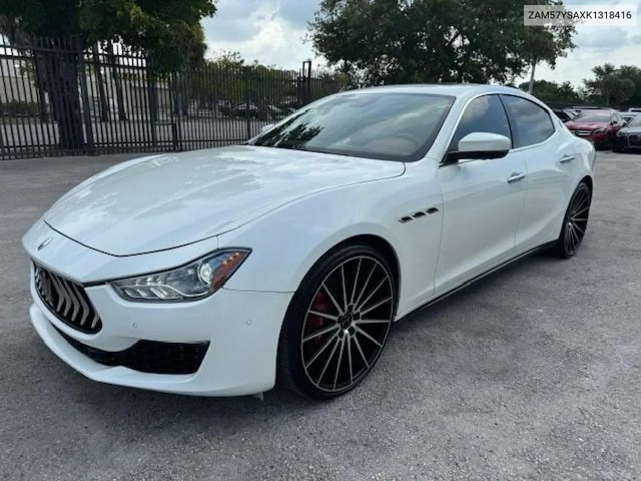 2019 Maserati Ghibli S VIN: ZAM57YSAXK1318416 Lot: 63150714