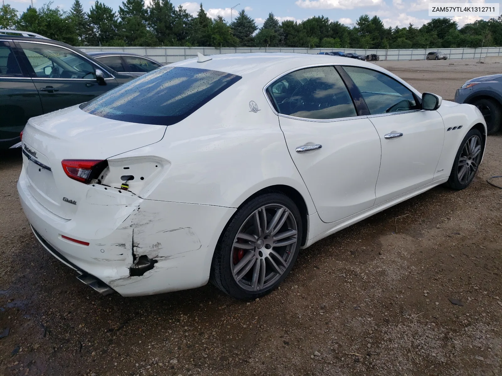 2019 Maserati Ghibli S VIN: ZAM57YTL4K1312711 Lot: 63291414