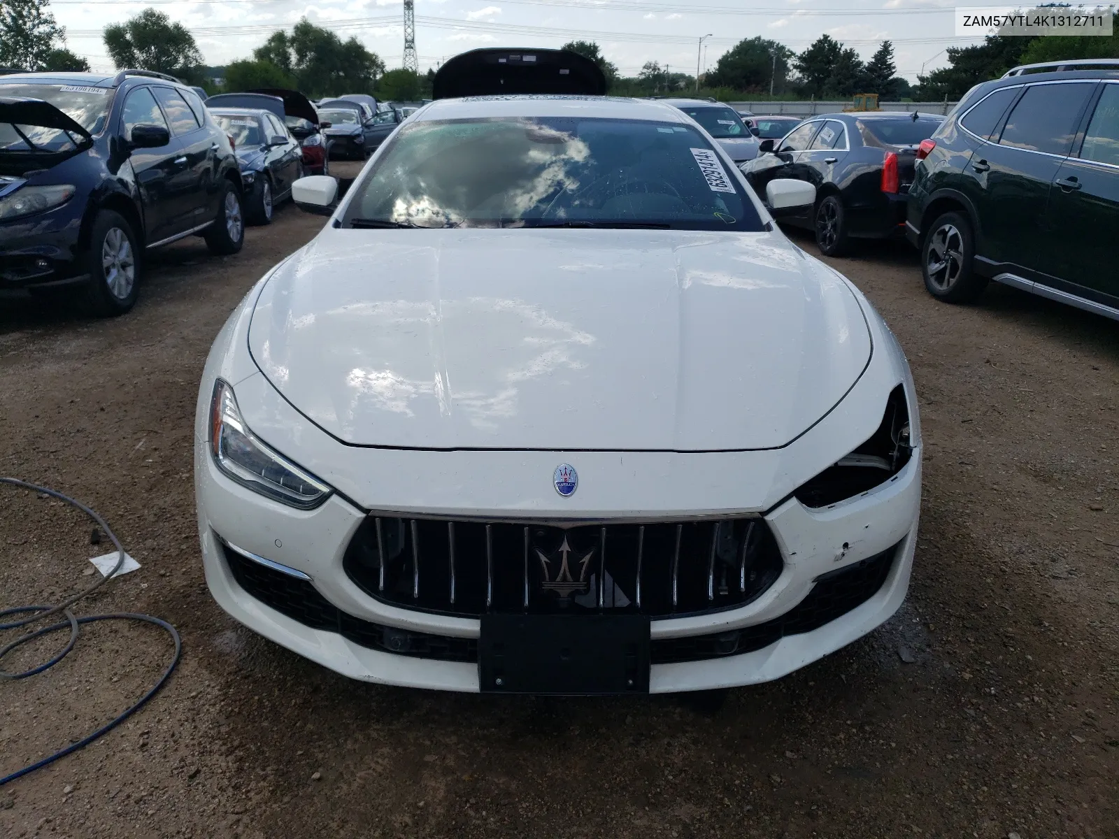 2019 Maserati Ghibli S VIN: ZAM57YTL4K1312711 Lot: 63291414