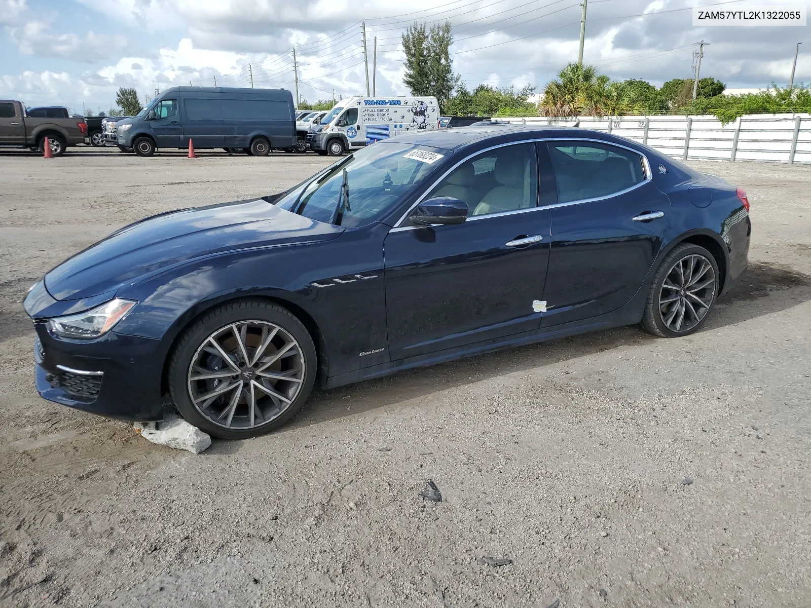 ZAM57YTL2K1322055 2019 Maserati Ghibli S