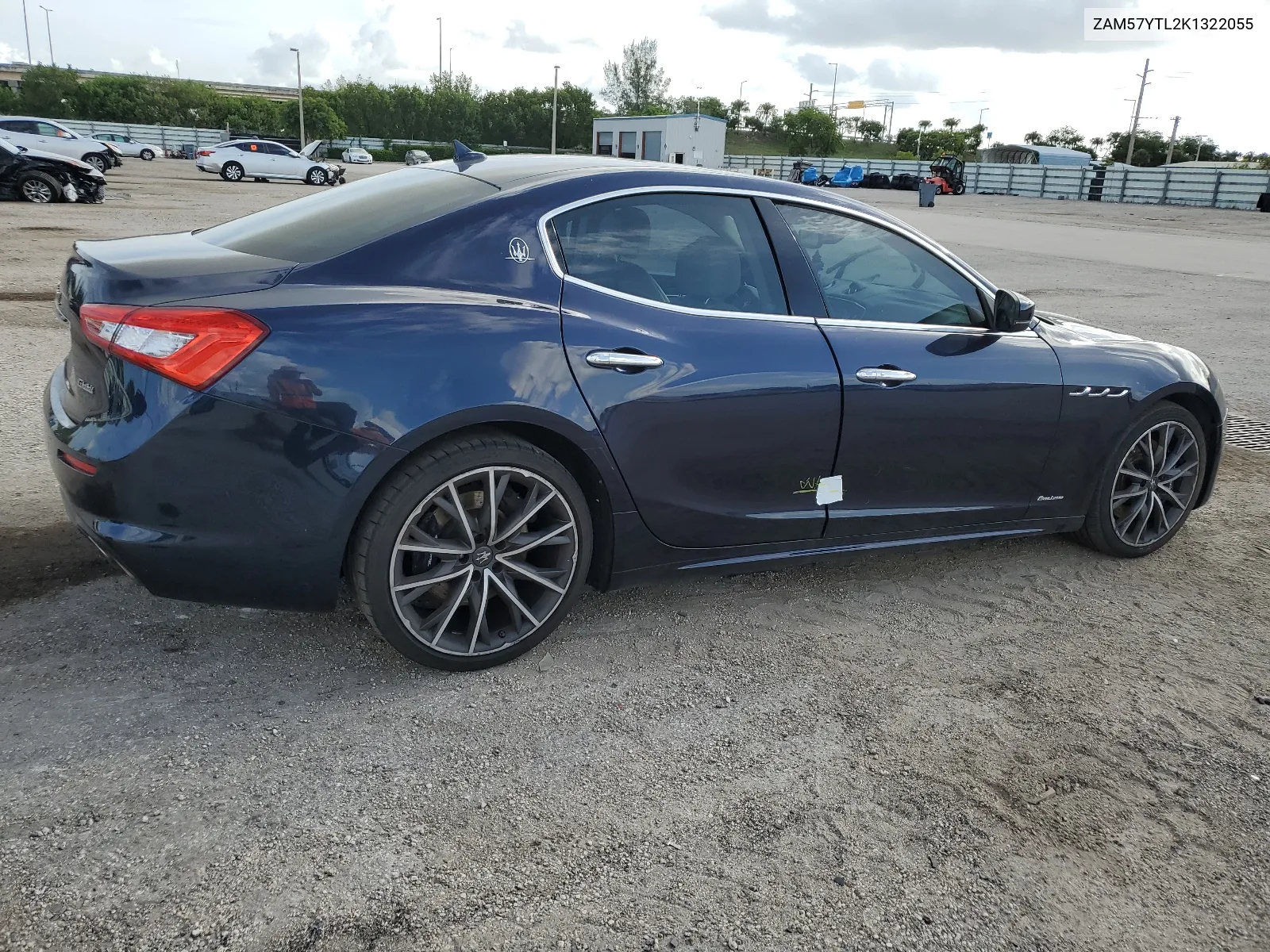 2019 Maserati Ghibli S VIN: ZAM57YTL2K1322055 Lot: 65168224